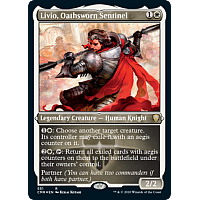 Livio, Oathsworn Sentinel (Etched Foil)