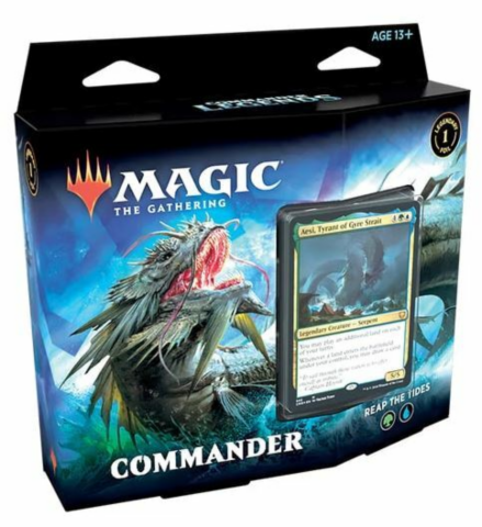 Magic The Gathering: Commander Legends Commander Deck Reap the Tides_boxshot