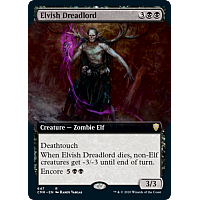 Elvish Dreadlord (Extended Art)