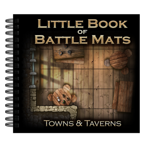 Loke Battle Mats: Little Book of Battle Mats Towns & Taverns Edition_boxshot