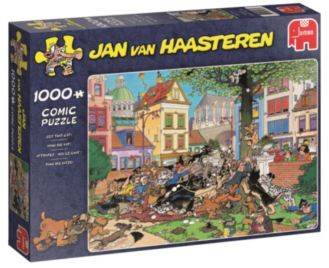 1000 Bitar - Jan Van Haasteren: Get the Cat!_boxshot