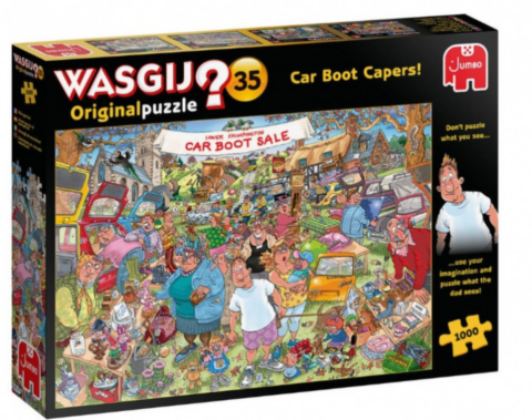 1000 Bitar - Wasgij Original 35: Car Boot Capers_boxshot