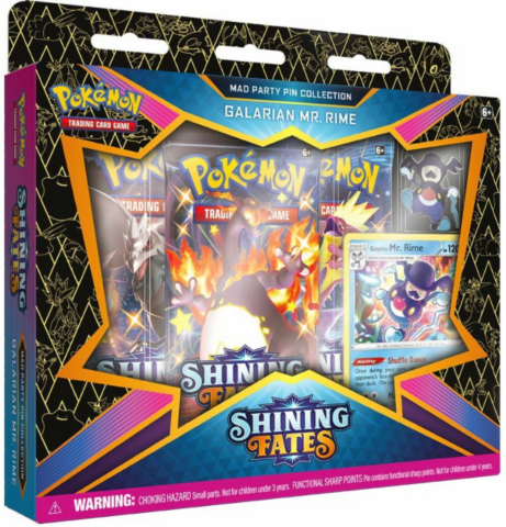 The Pokémon TCG: Shining Fates Mad Party Pin Collections - Galarian Mr. Rime_boxshot