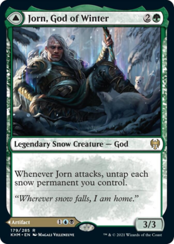 Jorn, God of Winter // Kaldring, the Rimestaff (Foil)_boxshot