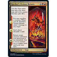 Kardur's Vicious Return (Foil)