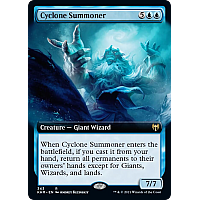 Cyclone Summoner (Foil) (Extended Art)