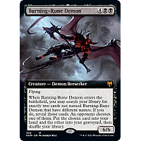 Burning-Rune Demon (Extended Art)