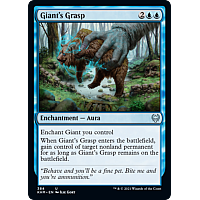 Giant's Grasp (Foil) (Theme Booster)