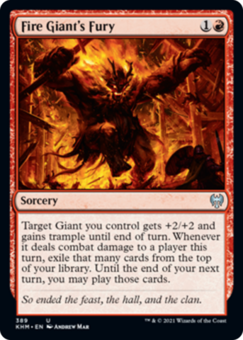Fire Giant's Fury (Foil) (Theme Booster)_boxshot