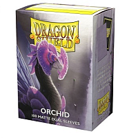 Dragon Shield Standard Matte Dual Sleeves - Orchid 'Emme' (100 Sleeves)