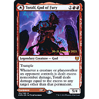 Toralf, God of Fury // Toralf's Hammer (Foil) (Prerelease)