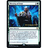 Blessing of Frost (Foil) (Prerelease)