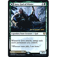 Jorn, God of Winter // Kaldring, the Rimestaff (Foil) (Prerelease)