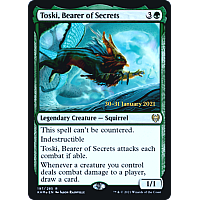 Toski, Bearer of Secrets (Foil) (Prerelease)