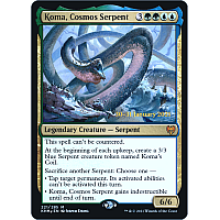 Koma, Cosmos Serpent (Foil) (Prerelease)