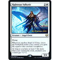 Righteous Valkyrie (Foil) (Prerelease)