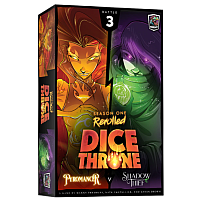 Dice Throne: Season One Rerolled Box 3 Pyromancer vs Shadow Thief