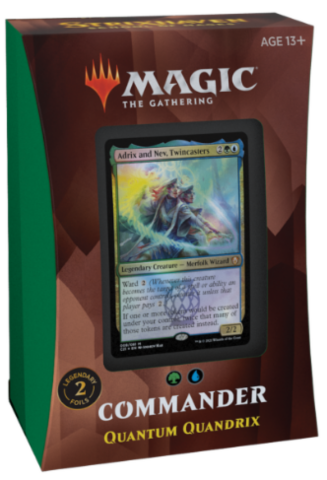 Magic The Gathering: Strixhaven Commander Deck Quantum Quandrix_boxshot