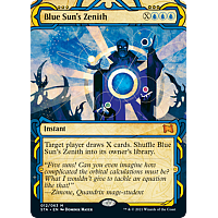 Blue Sun's Zenith (Borderless) (Etched Foil)