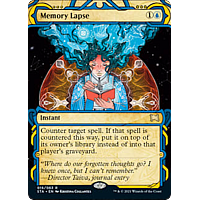 Memory Lapse (Etched Foil) (Borderless)