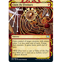 Claim the Firstborn (Etched Foil) (Borderless)