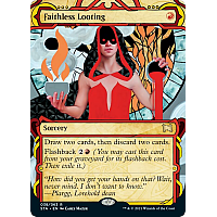 Faithless Looting (Etched Foil) (Borderless)