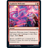 Explosive Welcome (Foil)