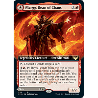 Plargg, Dean of Chaos // Augusta, Dean of Order (Foil) (Extended Art)
