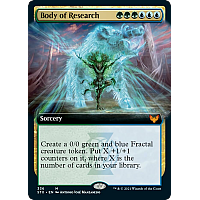 Body of Research (Extended Art)