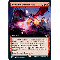 Draconic Intervention (Foil) (Extended Art)