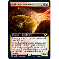 Radiant Scrollwielder (Foil) (Extended Art)
