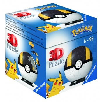 54 bitar - 3D Puzzle-Ball - Pokémon Hyperball_boxshot
