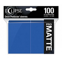 UP - Eclipse Matte Standard Sleeves: Pacific Blue (100 Sleeves)