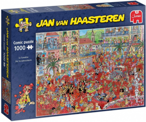 1000 Bitar - Jan Van Haasteren: La Tomatina_boxshot