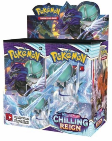 Pokémon TCG Sword & Shield - Chilling Reign: Booster Display (36 Boosters)_boxshot