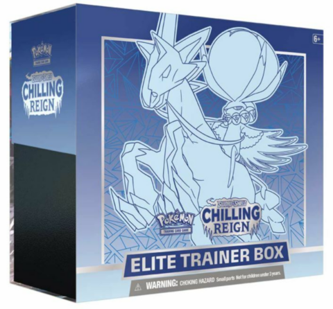 Pokémon TCG Sword & Shield - Chilling Reign: Elite Trainerbox Ice Rider Calyrex VMAX _boxshot