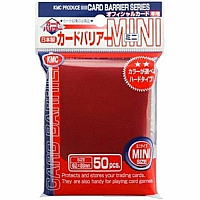 KMC Small Sleeves - Metallic Red