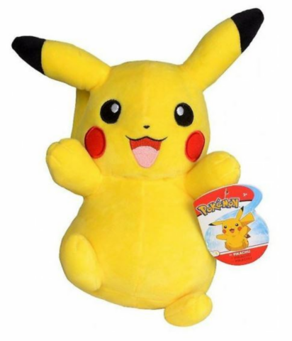 Leksakshallen - Pokemon - Pikachu hopp 20 cm - Plush_boxshot