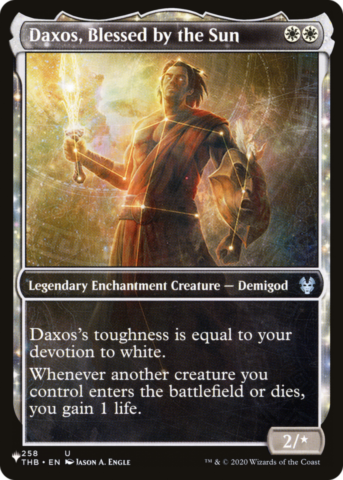 Daxos, Blessed by the Sun (Showcase)_boxshot