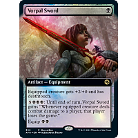 Vorpal Sword (Foil) (Extended Art) (Buy-a-box Promo)