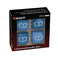 UP - Deluxe 22MM Island Loyalty Dice Set for Magic: The Gathering