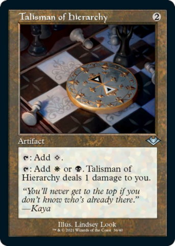 Talisman of Hierarchy (Foil) (Retro)_boxshot