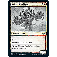 Rakdos Headliner (Foil) (Showcase)