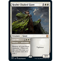 Realm-Cloaked Giant // Cast Off (Foil)