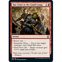 You Come to the Gnoll Camp (Foil)