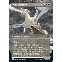 White Dragon (Foil) (Borderless)