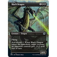 Black Dragon (Foil) (Borderless)