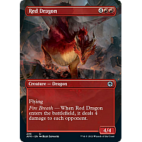 Red Dragon (Borderless) (Foil)