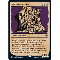 Gelatinous Cube (Foil) (Showcase)