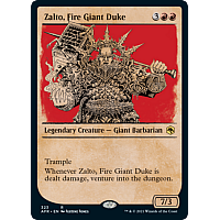 Zalto, Fire Giant Duke (Foil) (Showcase)